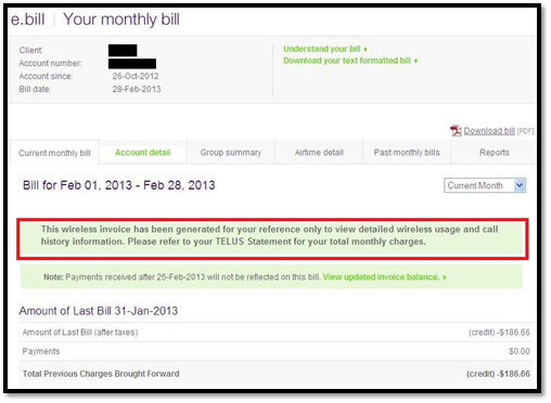 Need Help Reading Your Business Anywhere Bill Help Telus Business