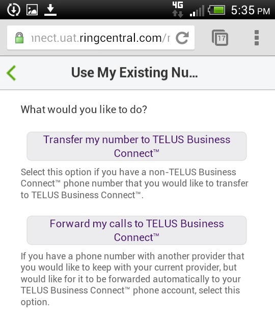 Hook up telus phone