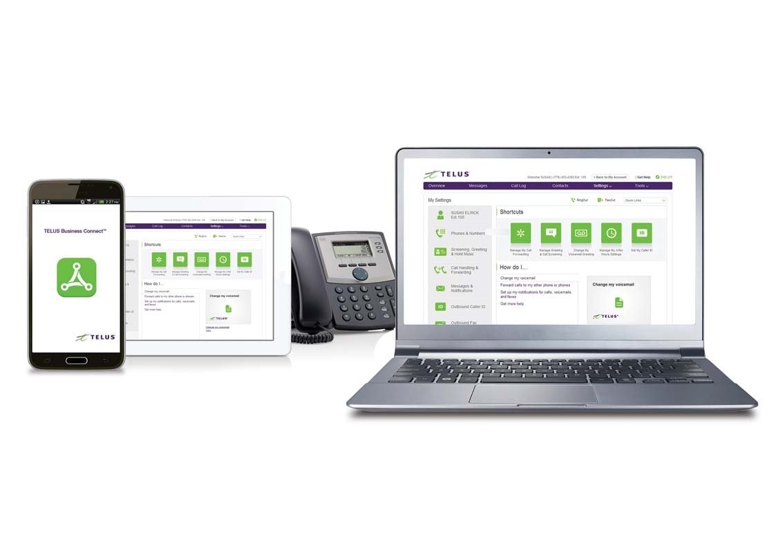 Support for TELUS Business Connect™ TELUS Business